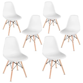 Pack de 6 sillas Mchaus para comedor seine por 114,47€