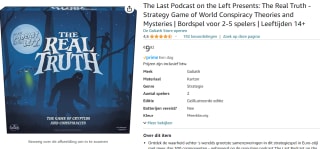 The Real Truth Engels Bordspel voor €9,92 bij Amazon