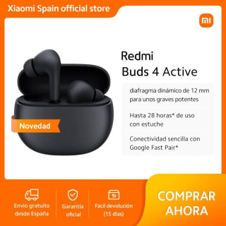 Redmi Buds 4 Active por 12,19€