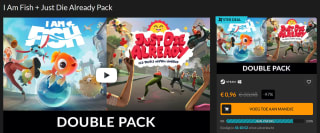 Duopack I Am Fish en Just Die Already voor €0,96 bij Fanatical