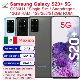 Celular Samsung Galaxy S20 Plus por $4293 en AliExpress