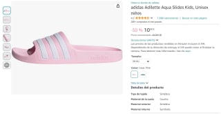 Adidas Chanclas Adilette Aqua Slides por 10€
