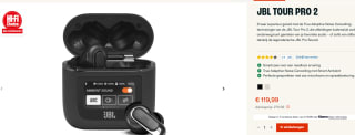JBL Tour Pro 2 Headset Draadloos In-ear voor €119,99 bij JBL