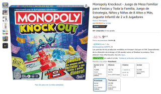 Monopoly Knockout - Juego de Mesa Familiar por 9,62€