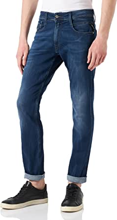 Replay Anbass heren jeans blauw voor €34,90 bij Amazon.nl