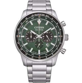 Citizen Reloj Cronógrafo para Hombres de Eco-Drive con Correa en Acero Inoxidable CA4500-91X por 159,95€