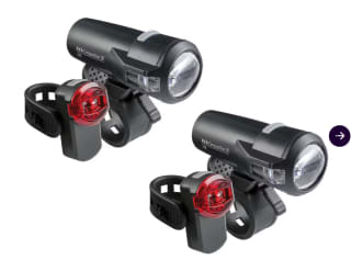 2 stuks Verlichtingsset Axa Compactline 20 USB oplaadbaar voor €29,95 bij iBOOD