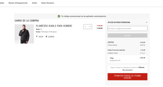 Plumífero The North Face Diablo Hombre Negro por solo 297€