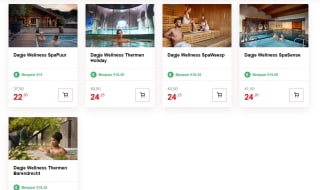 Dagentree voor diverse wellnessresort vanaf €22,50 via de AD