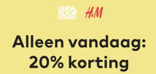 20% korting bij H&M met deze kortingscode
