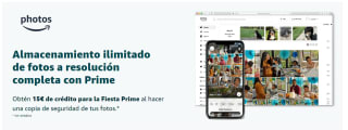 15€ de crédito por instalar Amazon Photos y subir fotos