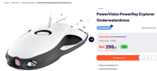 PowerVision PowerRay Underwater Drone voor €299 bij Ibood