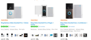 Bij alle Ring videodeurbellen een Gratis Chime bij Coolblue