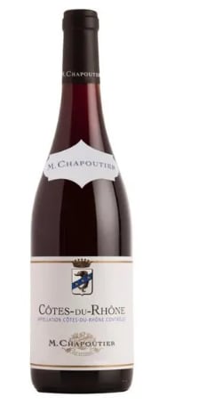 Vin Rouge Côtes-du-Rhône Chapoutier 2023 75cl à 4,76€