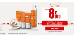 8€ descuento en la segunda unidad Avne en gama solar