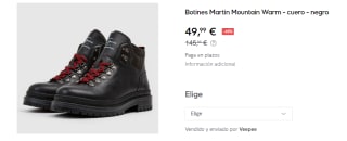 Botas de Cuero para Hombre Pepe Jeans Martin Mountain Warm por 49.9€