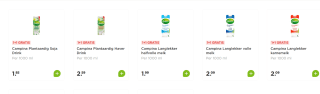 Campina Langlekker of plantaardig 1+1 gratis bij de Plus