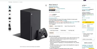 Consola Xbox Series X por solo 479€