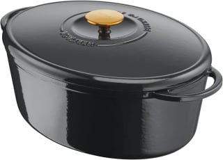 Tefal Pierre Gagnaire Héritage Stoofpan van gietijzer, ovaal, 34 x 26 cm, 7,2 l, voor €61,88 bij Amazon