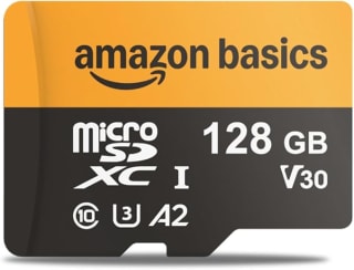 Amazon Basics Tarjeta micro-SD 128 GB con adaptador de lector por 13€