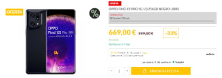Oppo find x5 PRO de 12GB/256GB por 669€