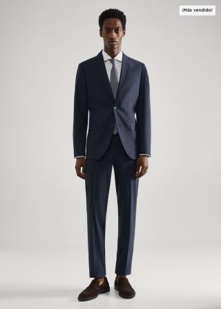 Traje Americana lana slim fit Hombre por solo 22,99 €