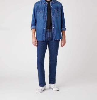 Wrangler Texas Contrast Straight Heren Jeans voor €23,99 bij Amazon