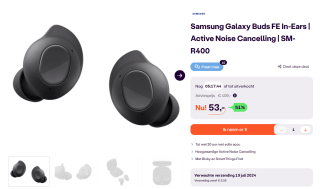 Samsung Galaxy Buds FE in-ears voor €53 bij iBOOD