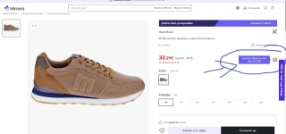 Zapatillasde hombre marca Mustang modelo Porland Marrón por 32,29€