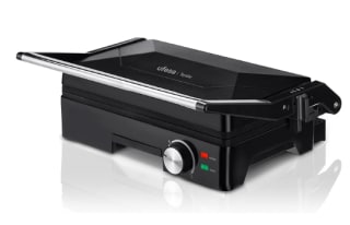 Ufesa Teide Parilla Eléctrica, Panini Press Grill, 1600W, Placas Antiadherentes, Apertura 180º, Regulador de Temperatura por 33.99€