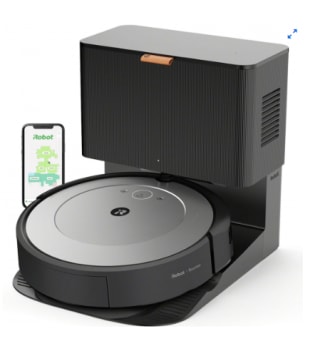 Robot Aspirador Roomba i1+, 0,4 L, Autonomía 75 min por 299€