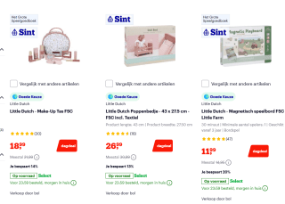 20% korting op Little Dutch bij Bol