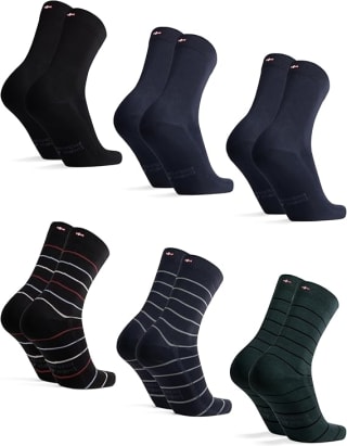 6 Paar DANISH ENDURANCE Bamboe Sokken voor €25,45 bij Amazon