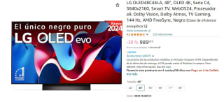 Televisor OLED Evo LG OLED48C44LA 48" 4K Smart TV por 989€