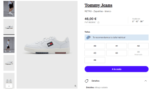 Zapatillas Tommy Hilfiger Retro por 46€