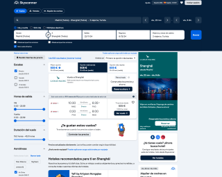 Vuelos Madrid - Shanghái desde 505€ con skyscanner€