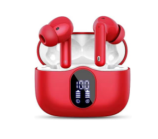 Auriculares ‎Btootos A90 Pro Rojos por solo 6,99€
