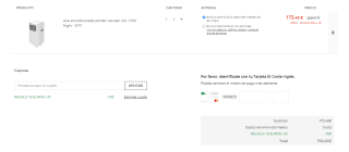 Cecotec Aire acondicionado portátil con 1.720 frig/h por 158,46€