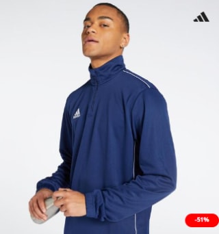 Sudadera Adidas Core 18 para hombre por 16,99€