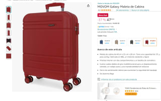 Maleta de cabina MOVOM Galaxy por 47,50€