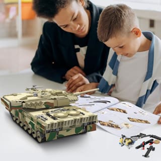 Mold King 20020 MOC Leopard 2 Tank met afstandsbediening voor €42,67 bij Aliexpress