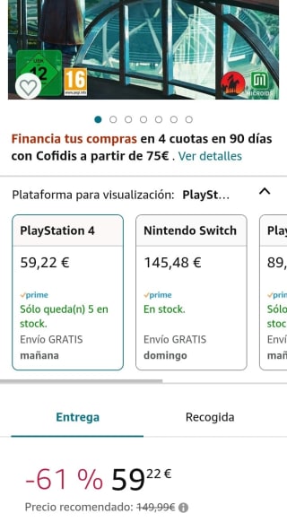 Beyond a Steel Sky Utopia Edition Playstation 4 por 59,22€.