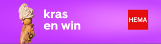 Altijd prijs! Kras en zie welke prijs jij hebt gewonnen bij HEMA