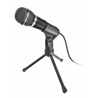 Micrófono Trust Starzz Negro por solo 5,67€