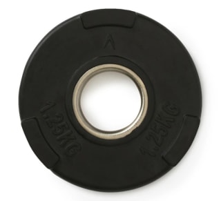 Disco de goma 1,25 kg Boomerang por 3,55€.