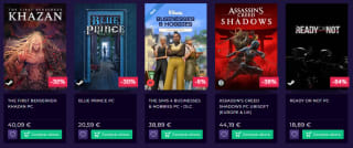 Hasta 90% + 15% descuento en todos los videojuegos grandes ofertas