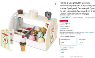 Melissa & Doug IJskraam voor €31,99 met Amazon Prime