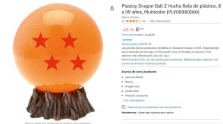 Hucha Bola de Dragon Ball Z por 6,48€