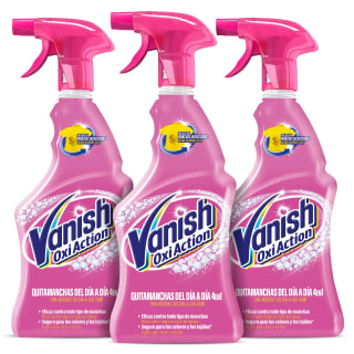 Pack de 3 unidades Vanish Quitamanchas del día a día para la ropa 4 en 1 por solo 8,21€
