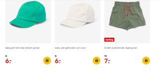 25% korting op badmode bij de Hema